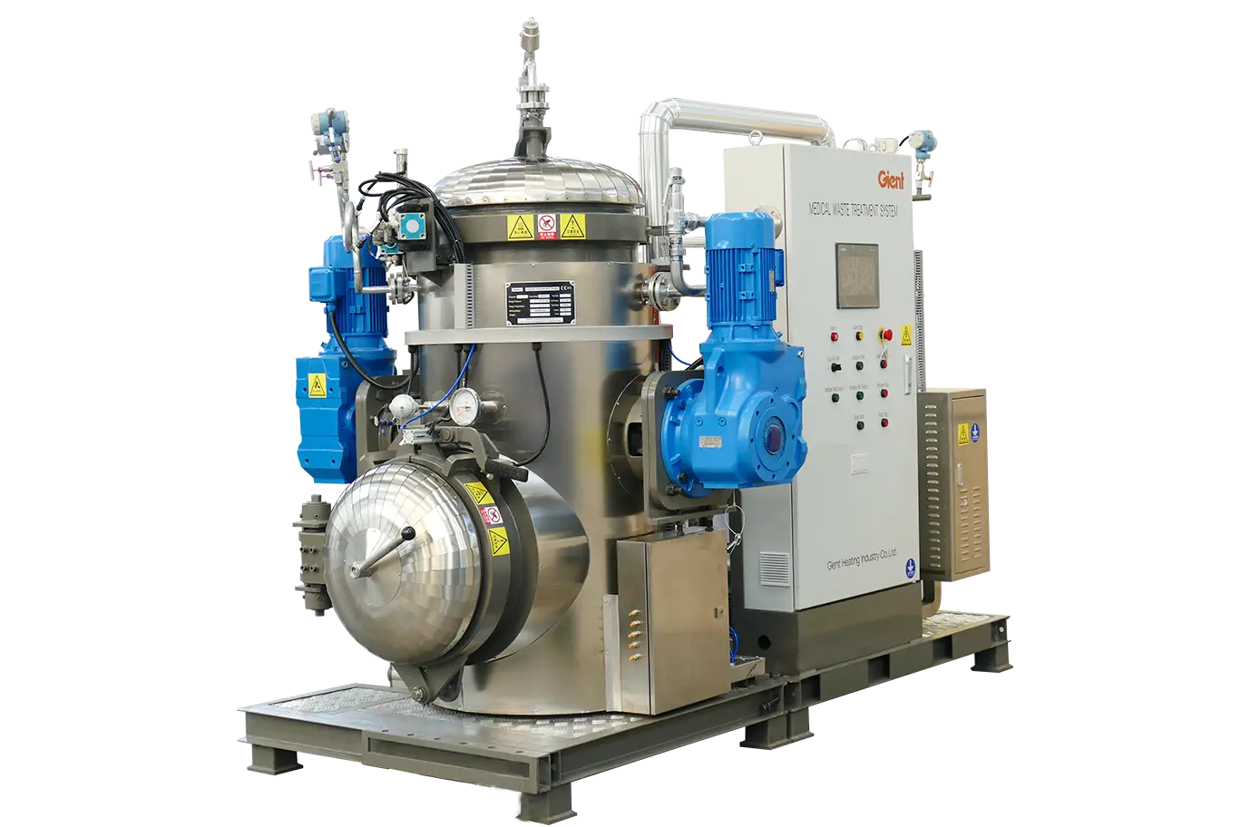 AUTOCLAVE CON TRITURADORA INTEGRADA (SERIE MWI)